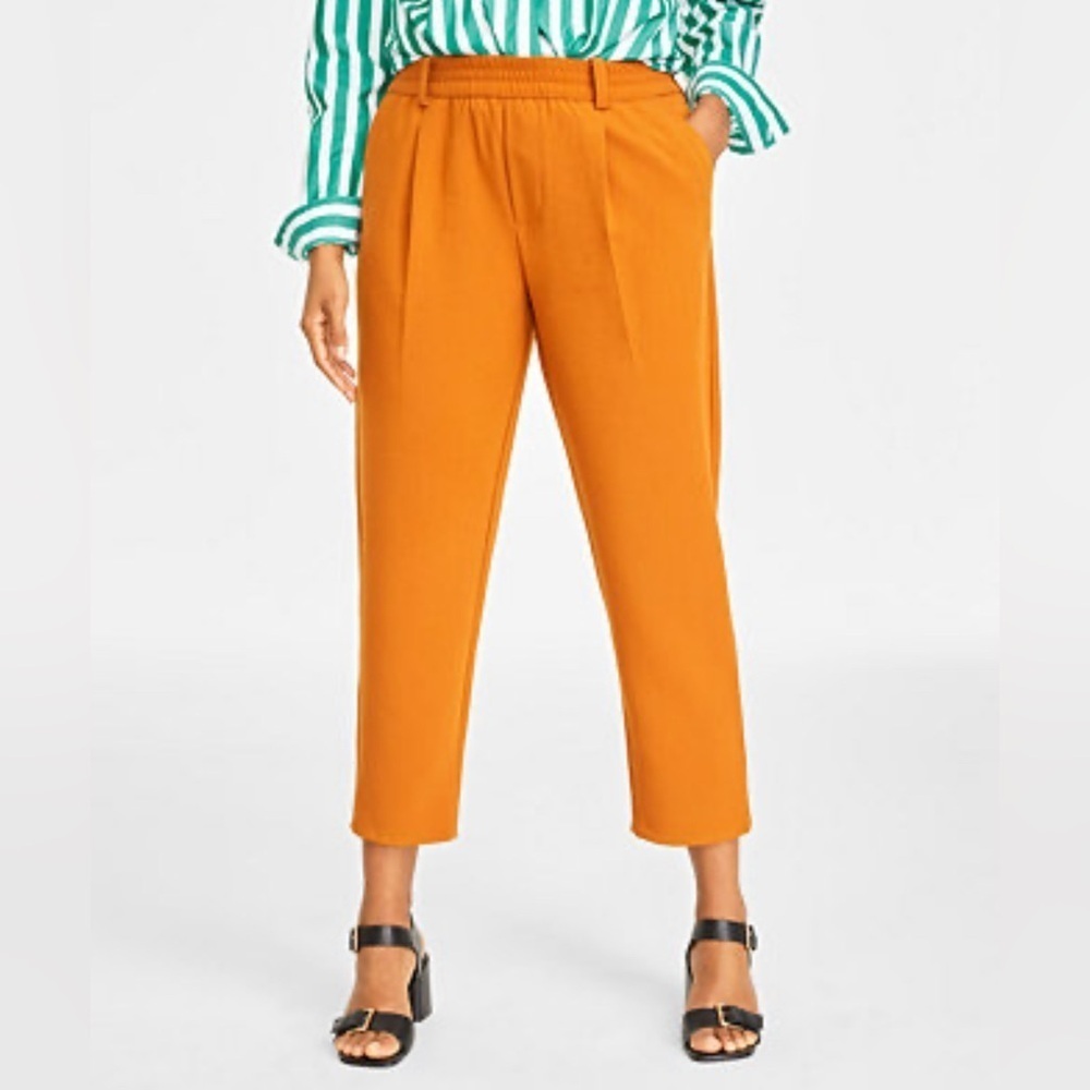 On 34th Women’s Double Weave Pull On Ankle Pants - Size M